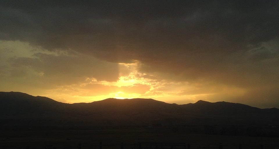 Sunset, McCammon Idaho by LeAnn B.